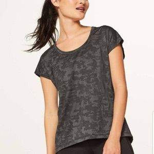 Lululemon Miles Ahead Short Sleeve (Camo)